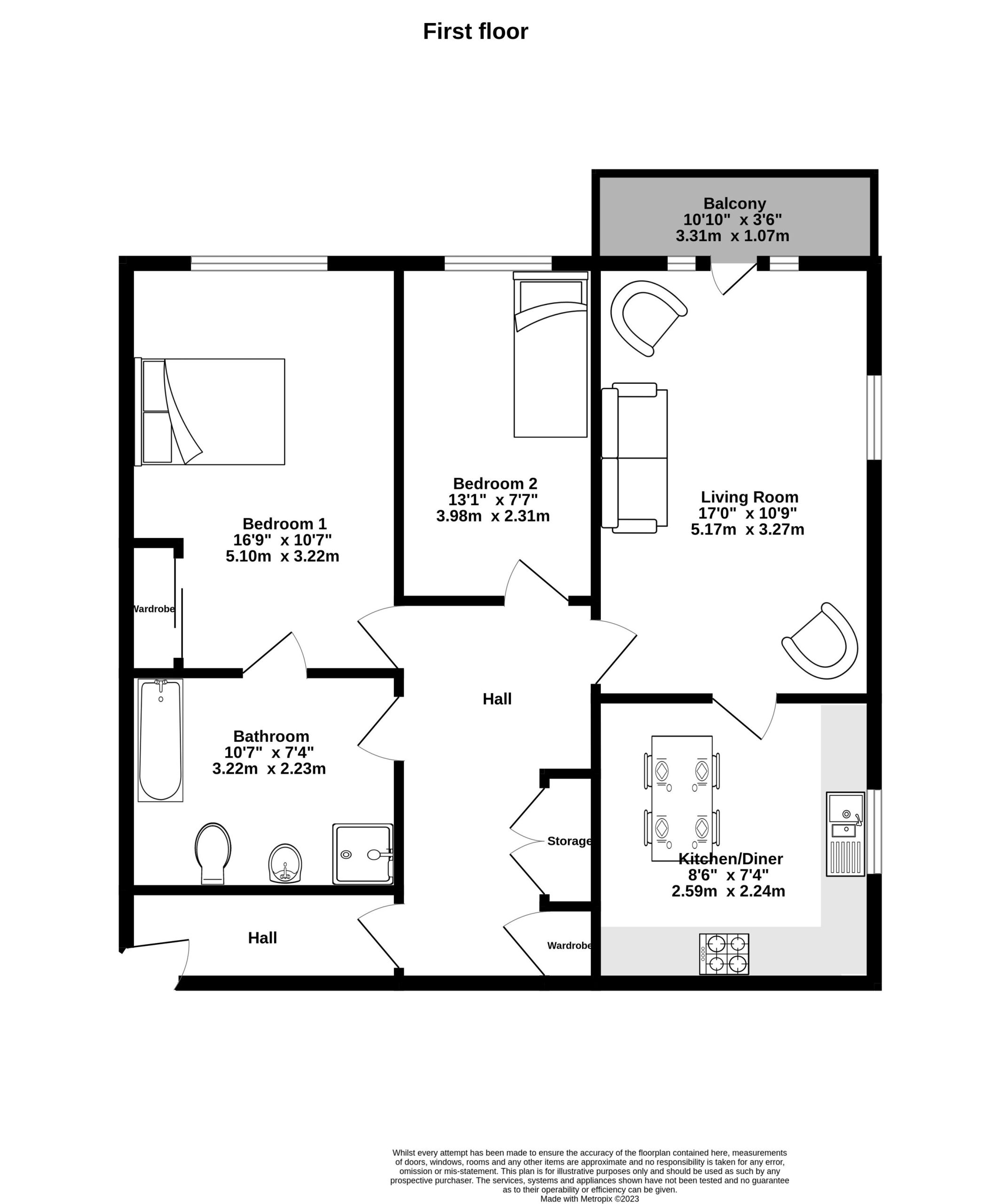 Stildon Mews Extra Care housing floorplan