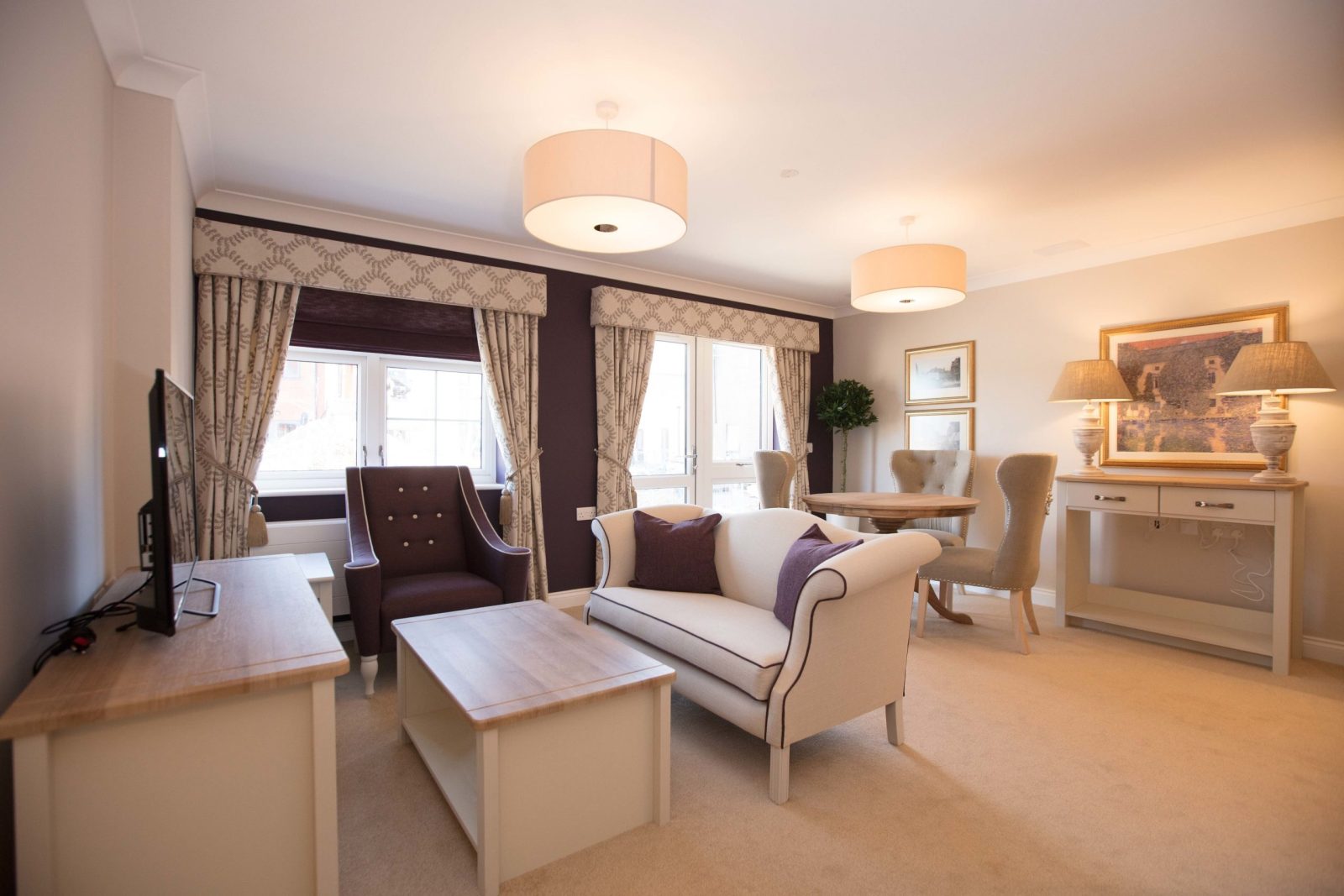 Otterbourne Mews Extra Care Housing lounge