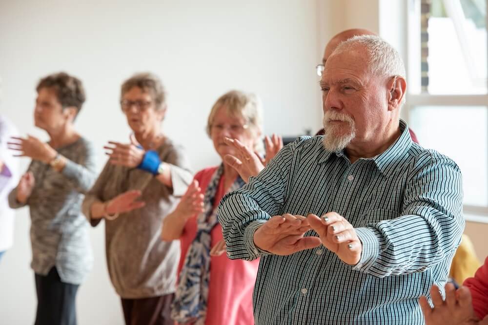 Clubs Tai Chi for older persons