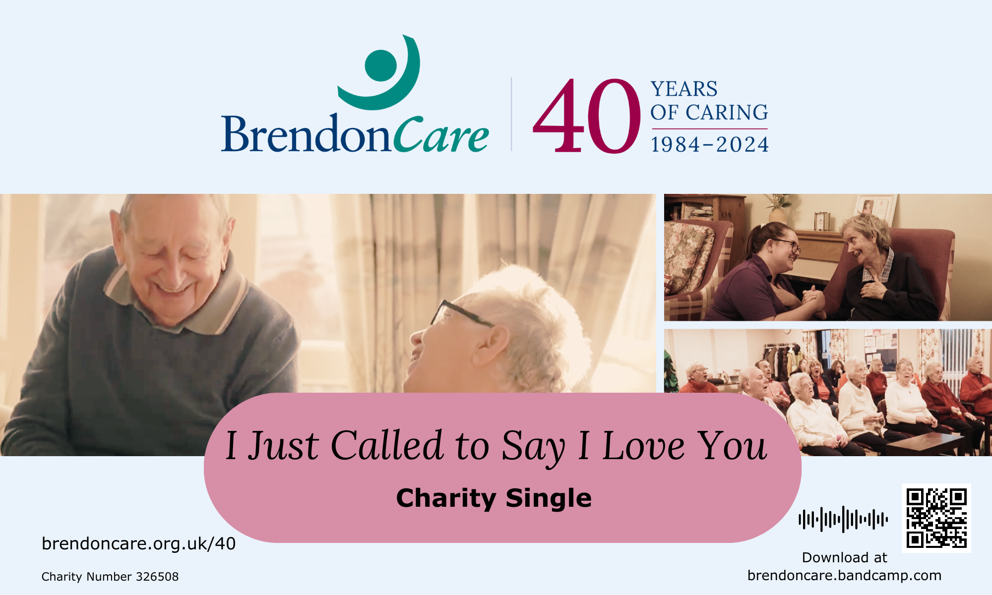 I Just Called To Say I Love You 40th Anniversary charity single conver